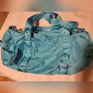 Baboon To The Moon- Gym Duffle - Cyan/Midnight